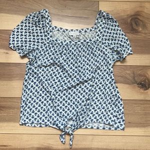 Lucky Brand boho SS top size S